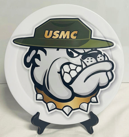 USMC Bull Dog 14" Air Cleaner Cover Lid