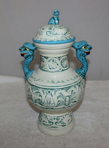 Bock Pottery Dragon Vase