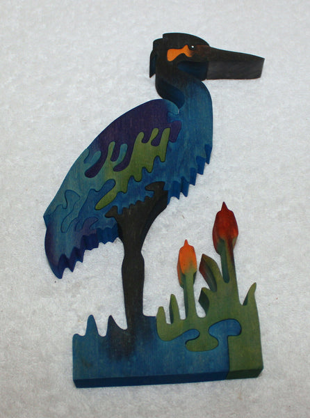Wooden Bird Puzzle Wooden Themes