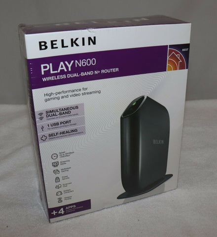 Belkin Play N600 Wireless Dual Band N+ Router