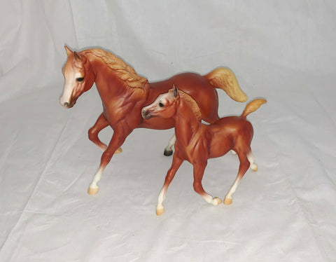 Breyer Reeves Quarter Horse And Foal