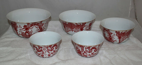 Asian Porcelain Nesting Bowls