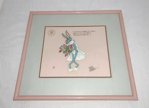 Warner Bros. Art Cell June Bride Bugs Bunny Friz Freleng